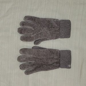 Grey Isotoner Soft Knit Gloves